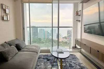 Keyless 1br | Ocean View | Tv 65\" | Peruvian 2004
