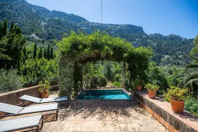 Image de Maison de campagne \"Sa Cabana D'es Vicari\" avec vue montagne, piscine privée et Wi-Fi