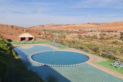 Image de Marrakech green vallée, au pied de l'atlas, pour découvrir le Maroc autrement