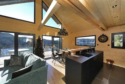 Image de Chalet l'Ursus - séjour premium avec vue montagne