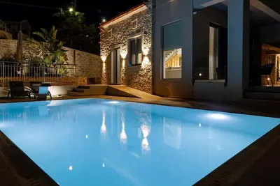 Image de Exquisite Crete Villa | Villa Kleanthi | 4 Bedroom | Private Pool | Panoramic Sea View | Chania