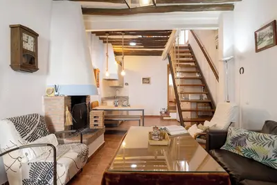 Image de Maison de vacances 'Casa Calle Del Carmen' avec vue sur les montagnes, Wi-Fi et climatisation