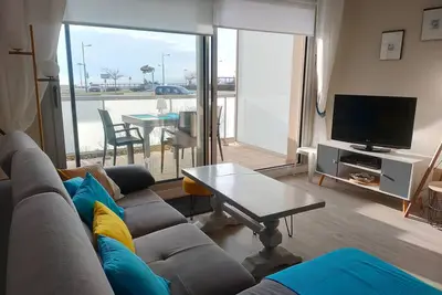Image de Appartement 2 chambres avec parking, face à la mer
