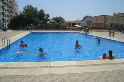 Image de Studio 3 pers avec piscine, tennis, à 700m du centre et plage - Peñíscola