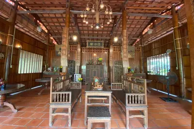 Image de CocoHome builted from 4000 coconut trunks -certificated as Vietnam Coconut House