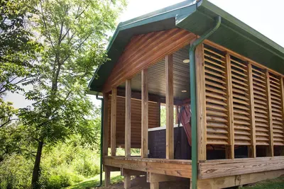 Image de 1 Br Hot Tub Cabin- Closest Cabins to Garden of the Gods-Shawnee National Forest