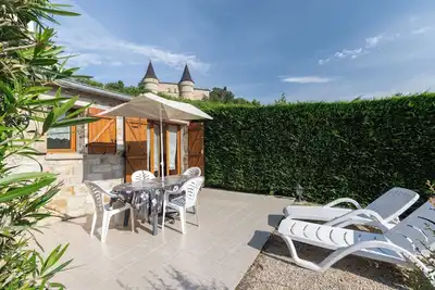 Image de Maison 'Les Sources Gîte La Remise' avec piscine partagée, terrasse privée et climatisation
