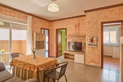 Image de Appartement 'La Molina' avec vue sur montagne, terrasse privée et balcon