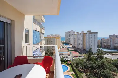 Image de Appartement \"Gandiazar Beach\" avec piscine partagée, balcon et Wi-Fi