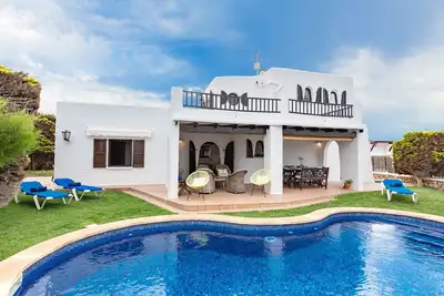 Image de Maison de vacances 'Alojamiento Con Encanto' avec vue sur la mer, piscine privée et Wi-Fi