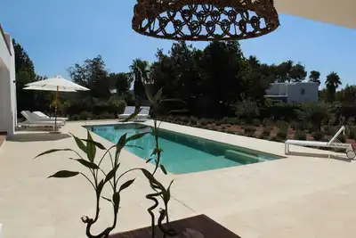 Villa 'Casa Serena' avec vue sur les montagnes, Wi-Fi et climatisation
