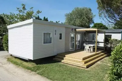 Image de C- Mobil-home Baltique climatisé - 3 chambres 6 personnes