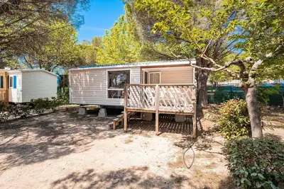 Image de Mobil-home Einfache Terrasse