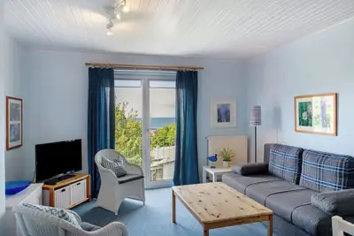 Image de Appartement de vacances 'Möve Aba Appartement 44' avec vue sur la mer, jardin commun et Wlan