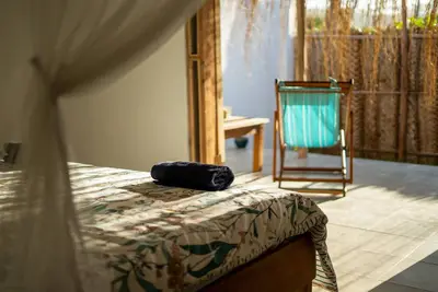 Image de Air conditioned en suites with King size beds and mini fridges with verhanda