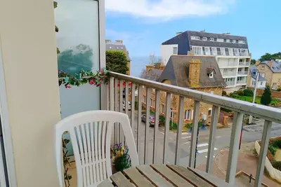 Appartement avec Wifi, Vue Mer, au centre-ville de Perros-Guirec