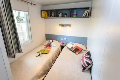 Image de Mobil-home | Comfort | 3 Ch. | 6 pers. | Terrasse surélevée | A/C