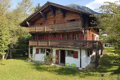 Image de Le chalet en Madrier dans les Alpes Vaudoises!