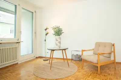 Image de Modern 3-room apartment in the centre of Basel with balcony.