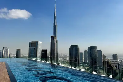 Image de Burj Khalifa Views 2br with Infinity Pool in Downtown close to metro & DubaiMall