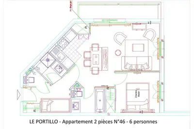 Image de 2 Zimmer für 6 Personen