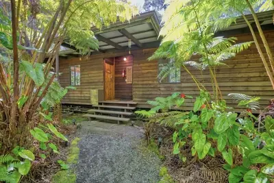 Image de Tropical 1-bedroom cabin. Five minute drive to Hawaii Volcanoes National Park.
