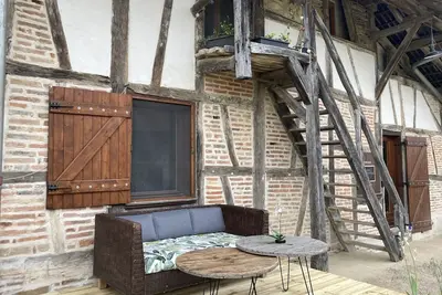 Image de Maison de campagne avec piscine