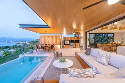 Stunning New Villa! Chef, Butler, Beach Clubs, Golf & More in Gated Community!