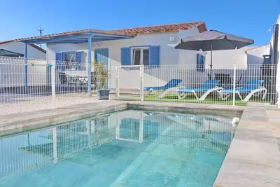 Image de Casita Azul, avec piscine privée clôturée