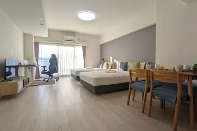 Image de Nonsmoking High floor 2 double beds with desk / Osaka Ōsaka