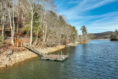 Lakeside Cashiers Cabin w/ Private Boat Dock!