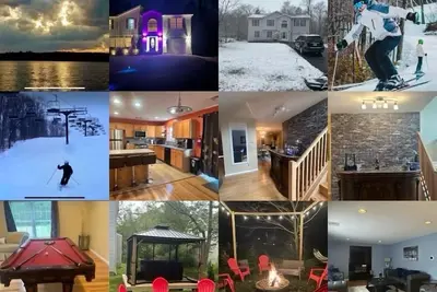 Image de Majestic Pocono Villa Kalahari Camelback, Great-wolf, Gm Rm, fire-pit & Hot tub