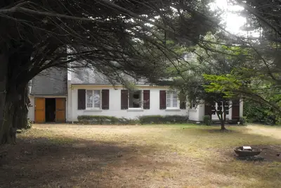 Image de Maison de vacances 'Le Landrin' avec vue sur la mer, terrasse privée et jardin privé