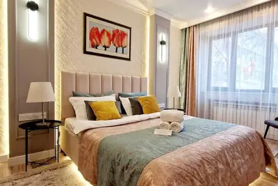 Image de London mood in new residential complex in Almaty center