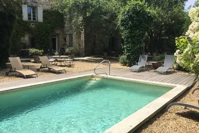 Image de Magnifique Magnanerie 18ieme dans un village médiéval, 5’d’Uzes, Jardin Piscine