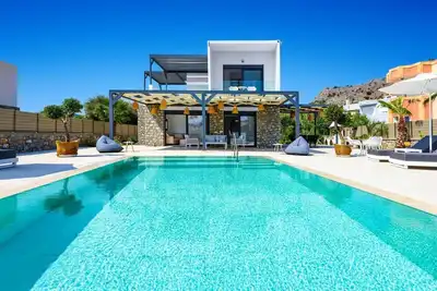 Image de Villa Apollon Lindian Palm by Villa Plus