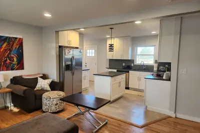 Modern home with fenced yard near downtown Denver!