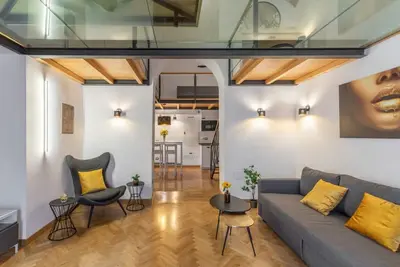 Image de iFlat | Trastevere crystal loft