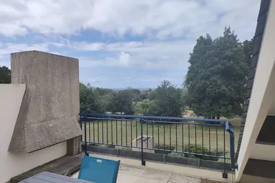 Image de A louer appartement T1bis Terrasses de Kerjouanno vue mer