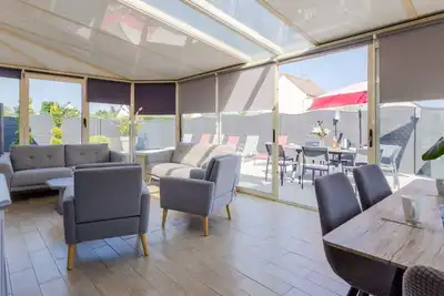 Image de Merveilleuse maison de vacances privée pour 8 personnes avec Wifi, Tv, terrasse et animaux admis