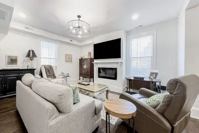 Image de 1900s farmhouse with yard games, firepit, & renovated interior - dog-friendly