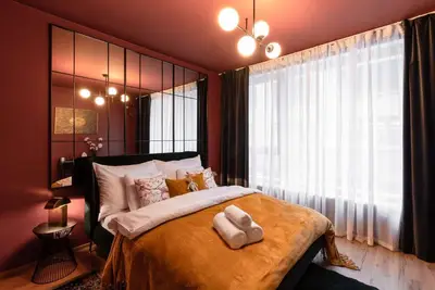 Image de Chill at our luxurious apartment in the beating heart of modern Prague