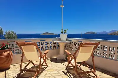 Image de Rodon Kato Spilia Apartment Leros With Panoramic Views - 5 min From the Beach