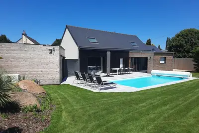 Image de Villa proche mer 8 personnes piscine chauffée et jacuzzi privatif