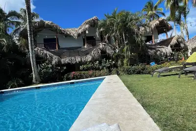 Image de LasTerrenasPlayaBonita+NearBeach+Cozy+3br+10Bds/+14Pax+-WiFi-Bbq-Pool-TVSmart