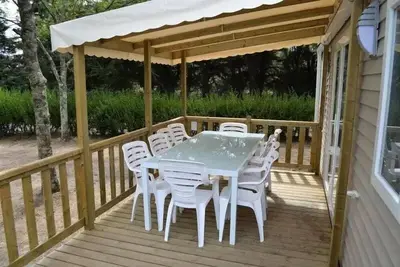 Image de C- Mobil-home Quatro - 4 chambres 8 à 10 personnes - 8 pers. inclus dans le tarif