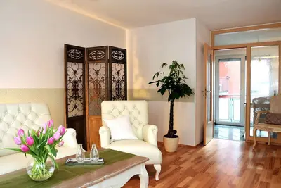 Image de Appartement 'Wohnungen 'am Kütertor' - Kogge' avec balcon et Wi-Fi