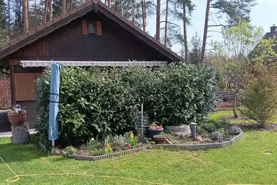 Image de Maison de vacances 'Obert - Drognitz' avec terrasse privée, jardin commun et Wi-Fi