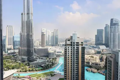 Livbnb - 3br + 1 with Burj and Fountain Views