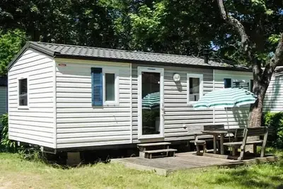 Image de Mobil-home ● Aufgedeckte Terrasse